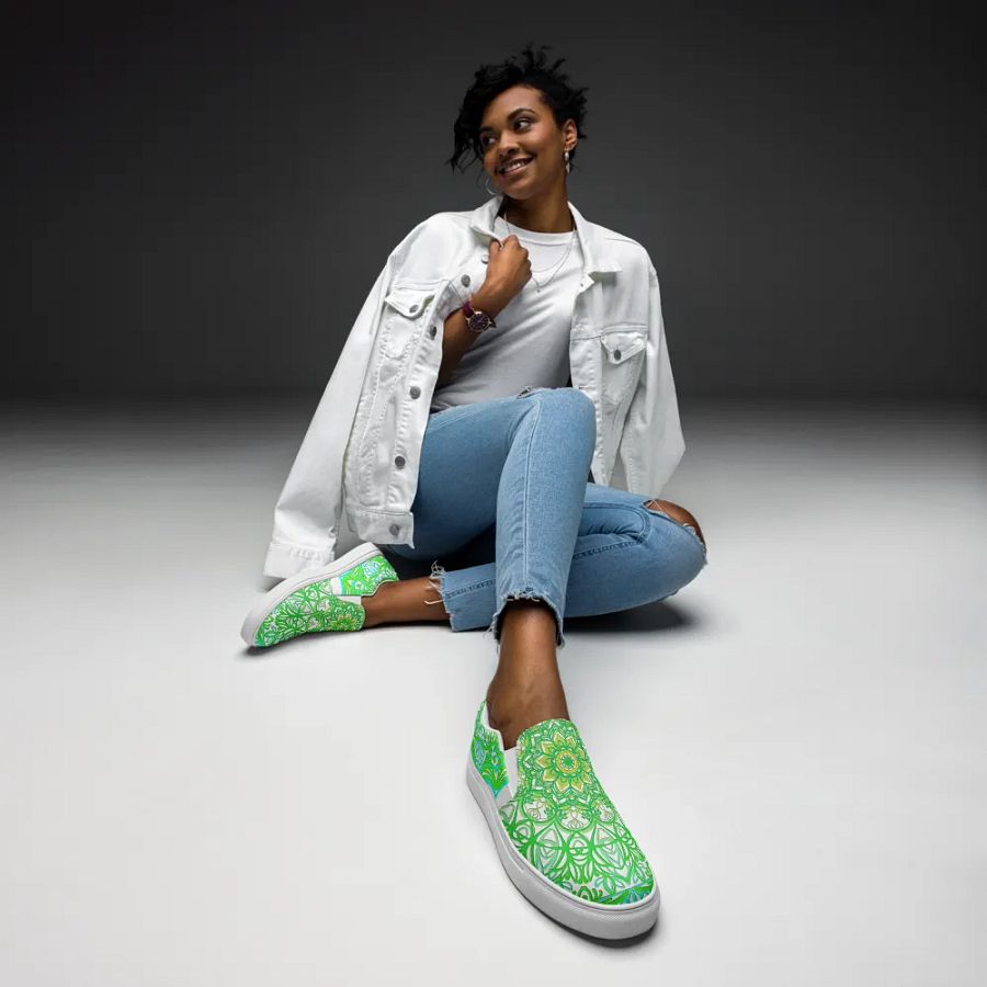 Floral Harmony Slip-Ons product image (4)