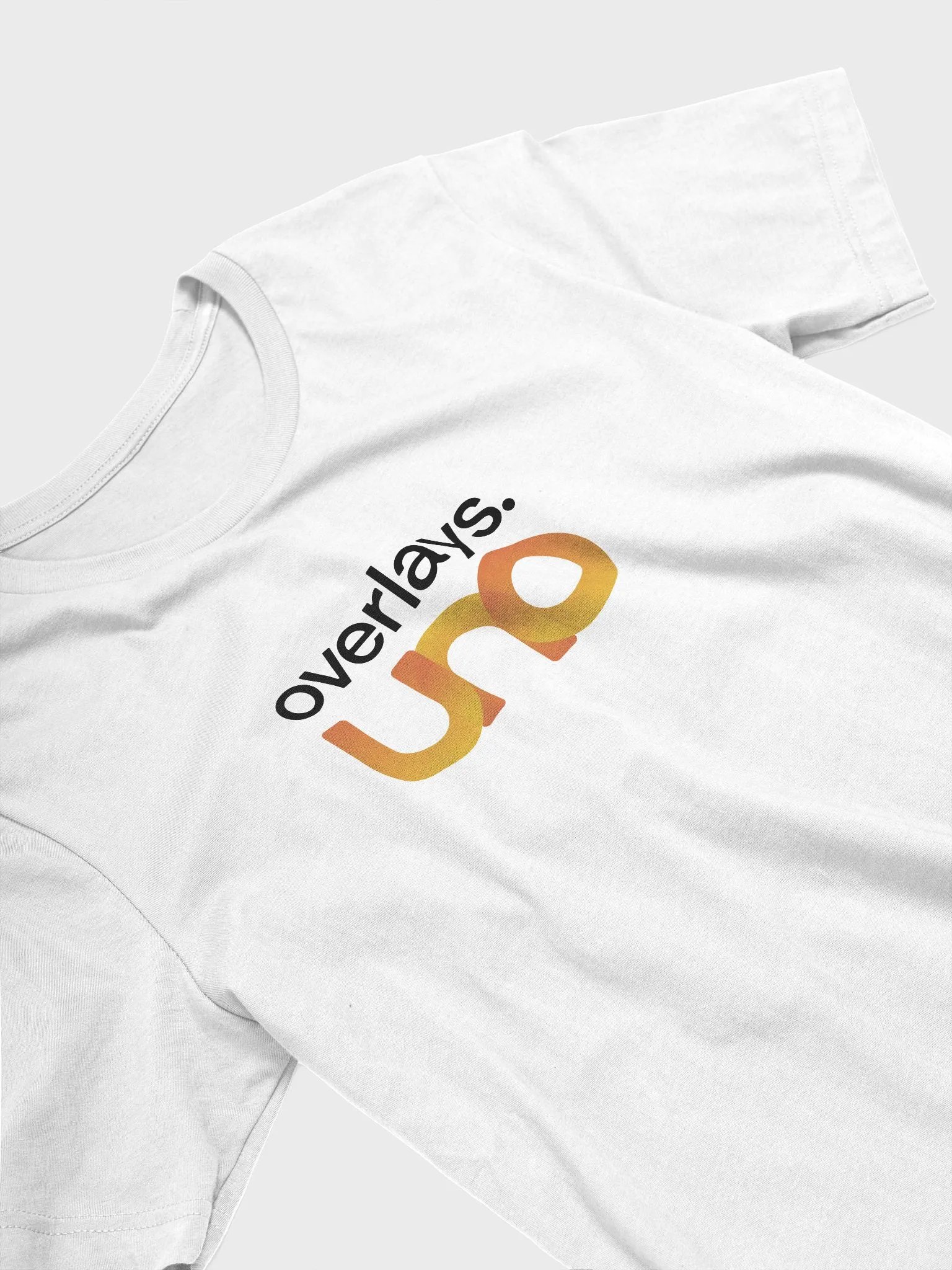 overlays.uno Stacked - Light T-Shirt product image (4)