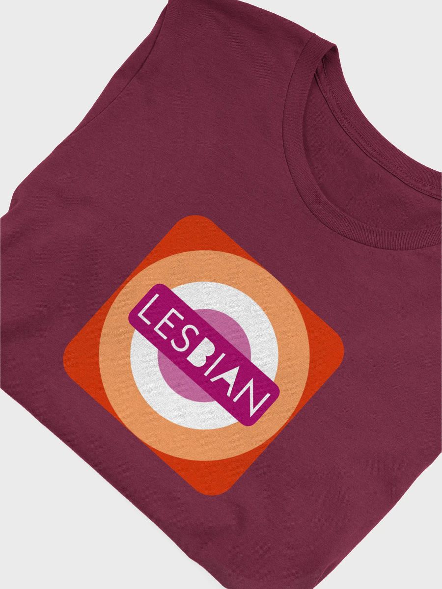 circular lesbian t-shirt product image (5)