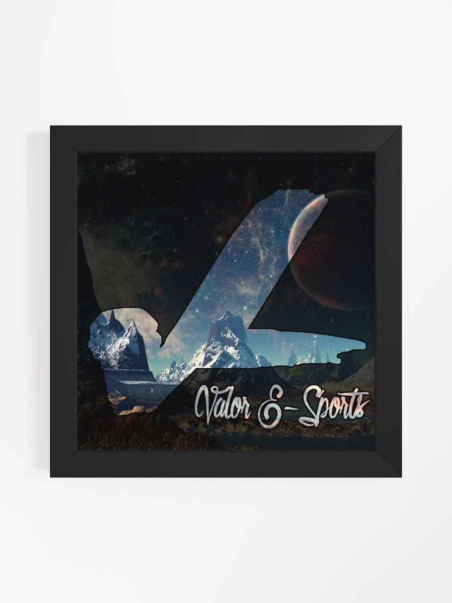 Valor E-Sports Framed Poster product image (1)