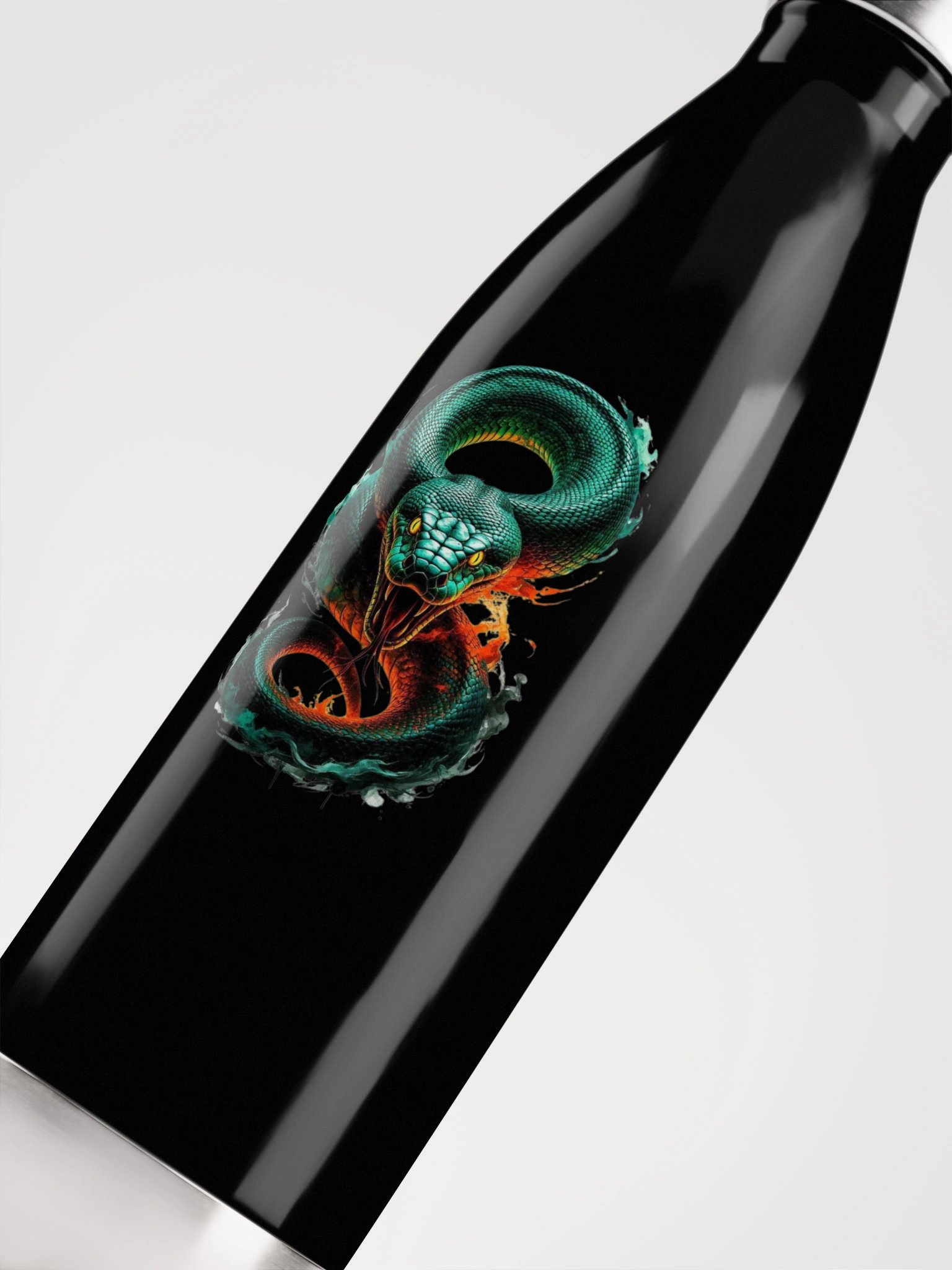Venomous Elegance Stainless Steel Water Bottle product image (5)