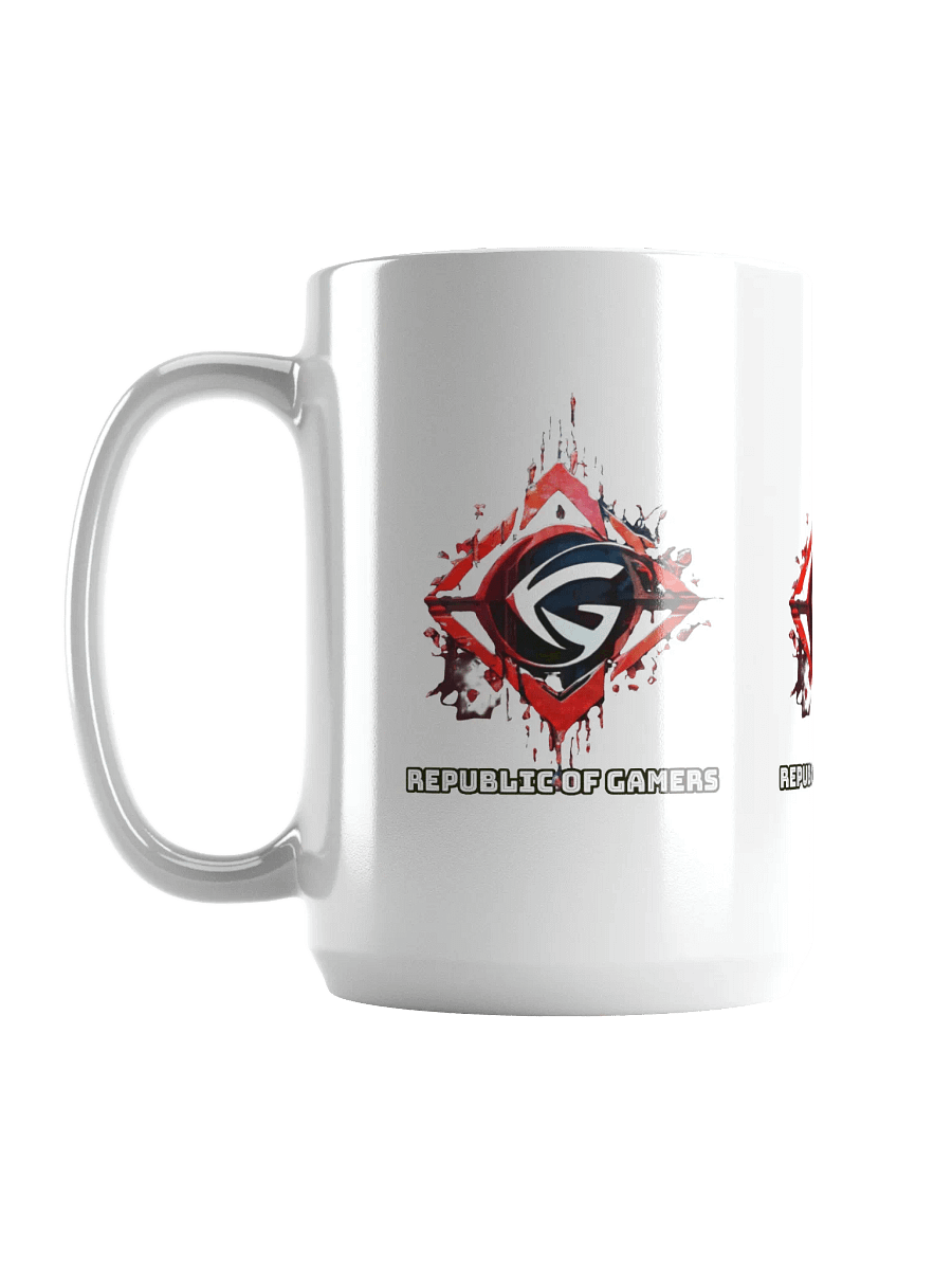 Dynamic Gaming Logo Mug, Glossy White Coffee Cup, Perfect Gift for Gamers product image (6)