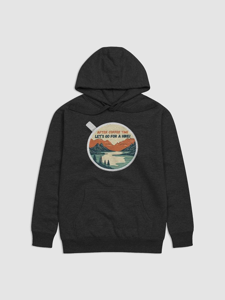 Coffee and Mountain Hike Unisex Premium Hoodie product image (2)
