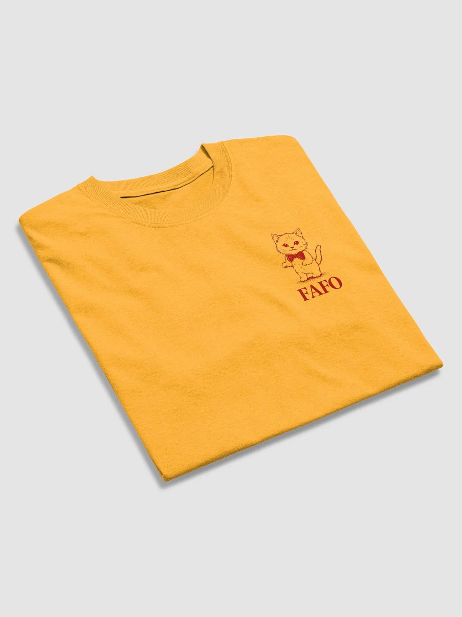 FAFO Cat Bow Tie Tee product image (20)