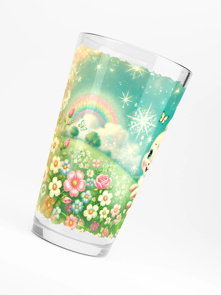 Rainbow Bunny 16 oz Glass product image (6)