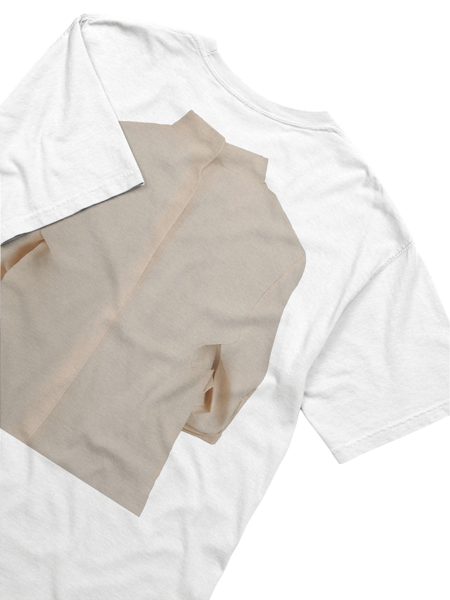 The @nathyn.trees Bat-shit Crazy Straight Jacket T in White product image (4)