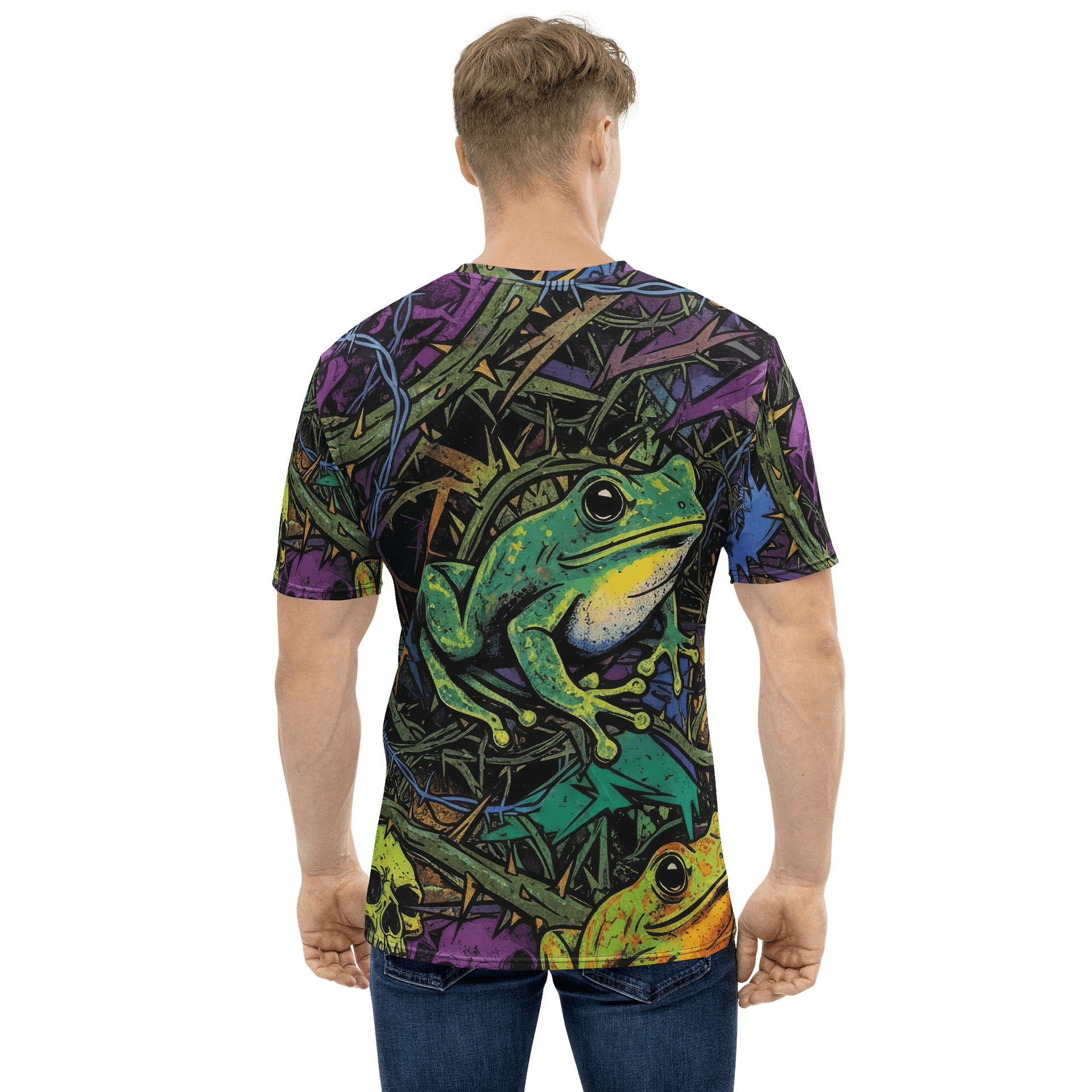 Crashout Report Toad Apocalypse All-Over Tee product image (2)