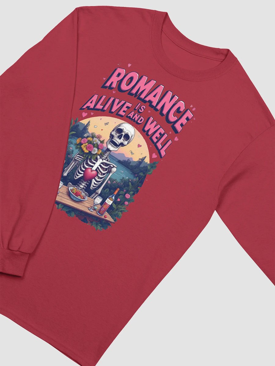 Romantic Skeleton Sunset Long Sleeve Tee product image (25)