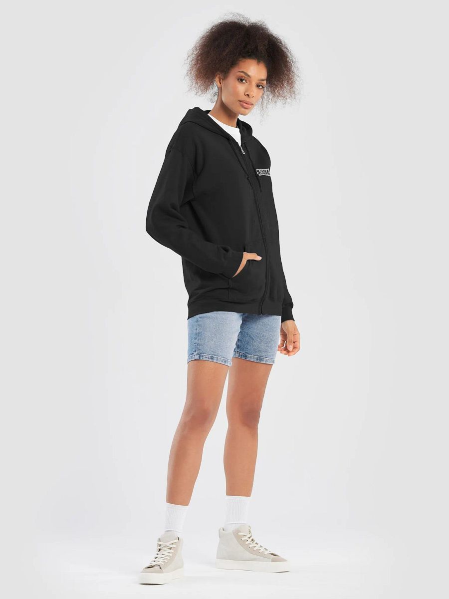 EMAIZA Unisex Zip-Hoodie (WHITE logo) product image (7)