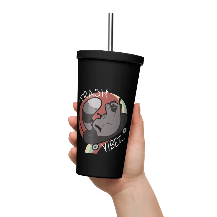 Charlie's Trash Vibez Sippy (But It's Black) product image (11)