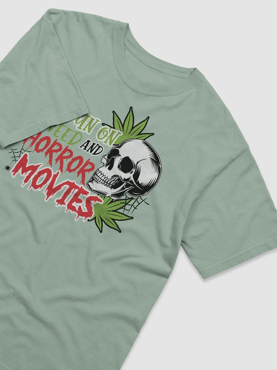 Weed & Horror Movies Tee product image (9)