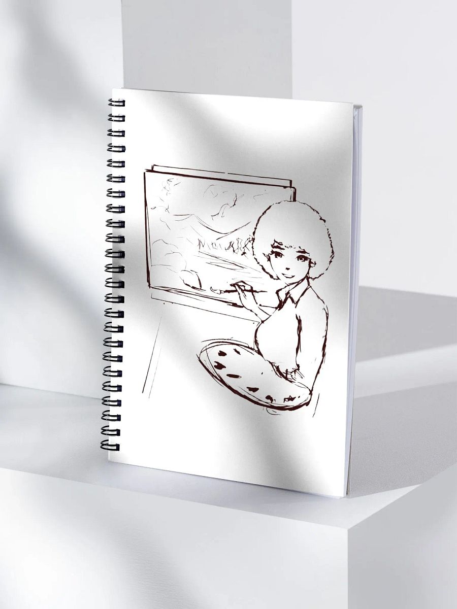 Boob Ross Spiral Notebook product image (4)