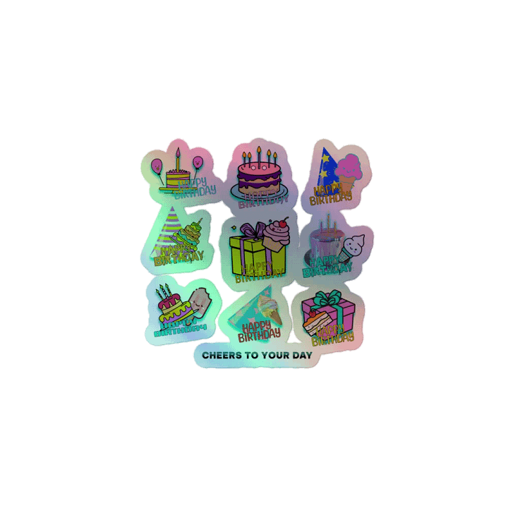 Happy Birthday stickers product image (1)