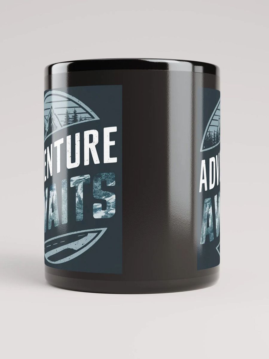 Adventure Awaits Mug #Statement Mug - Black product image (5)