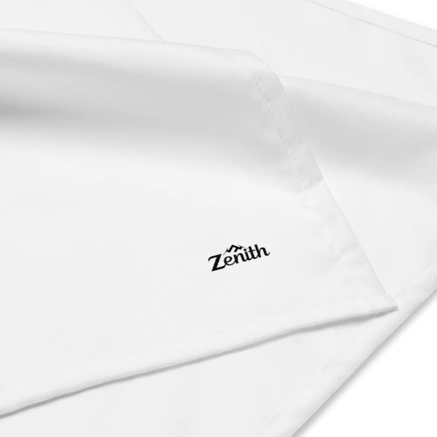 Zenith Eco-Friendly White Bandana - UPF50+ Protection & Stylish Design product image (5)