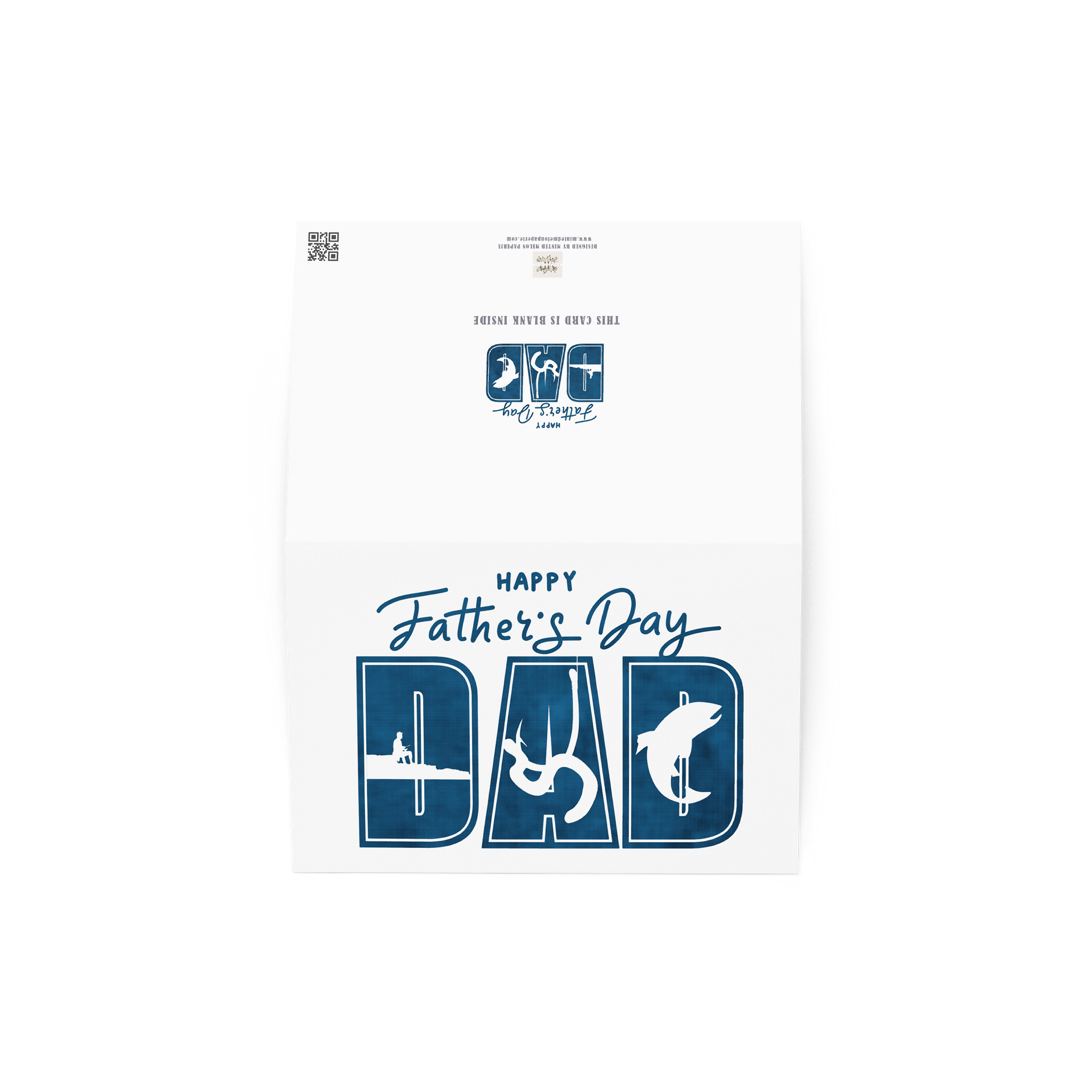 Happy Father's Day Dad Fisherman Greeting Card product image (3)