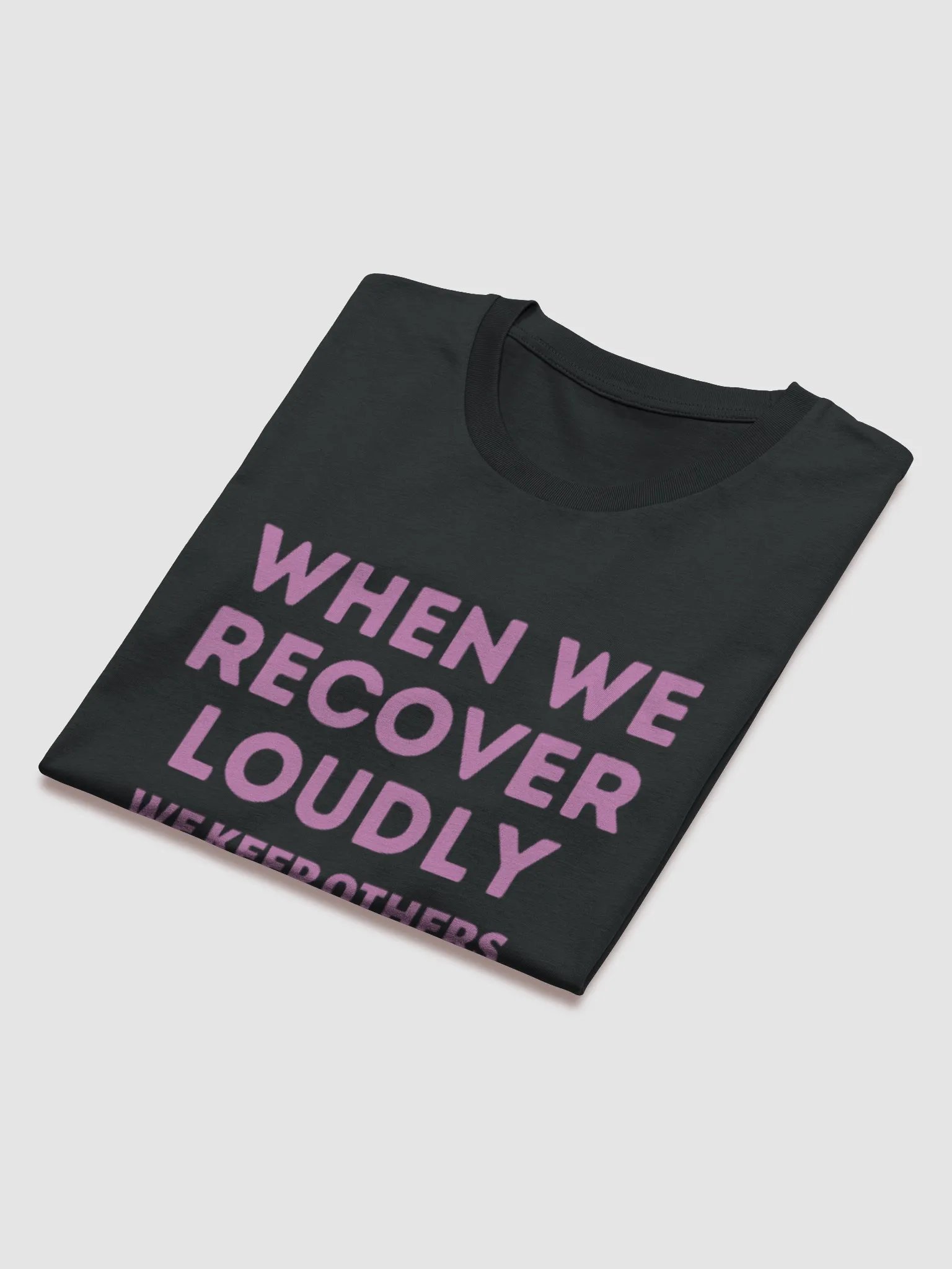 WHEN WE RECOVER LOUDLY... t-shirt dress product image (3)