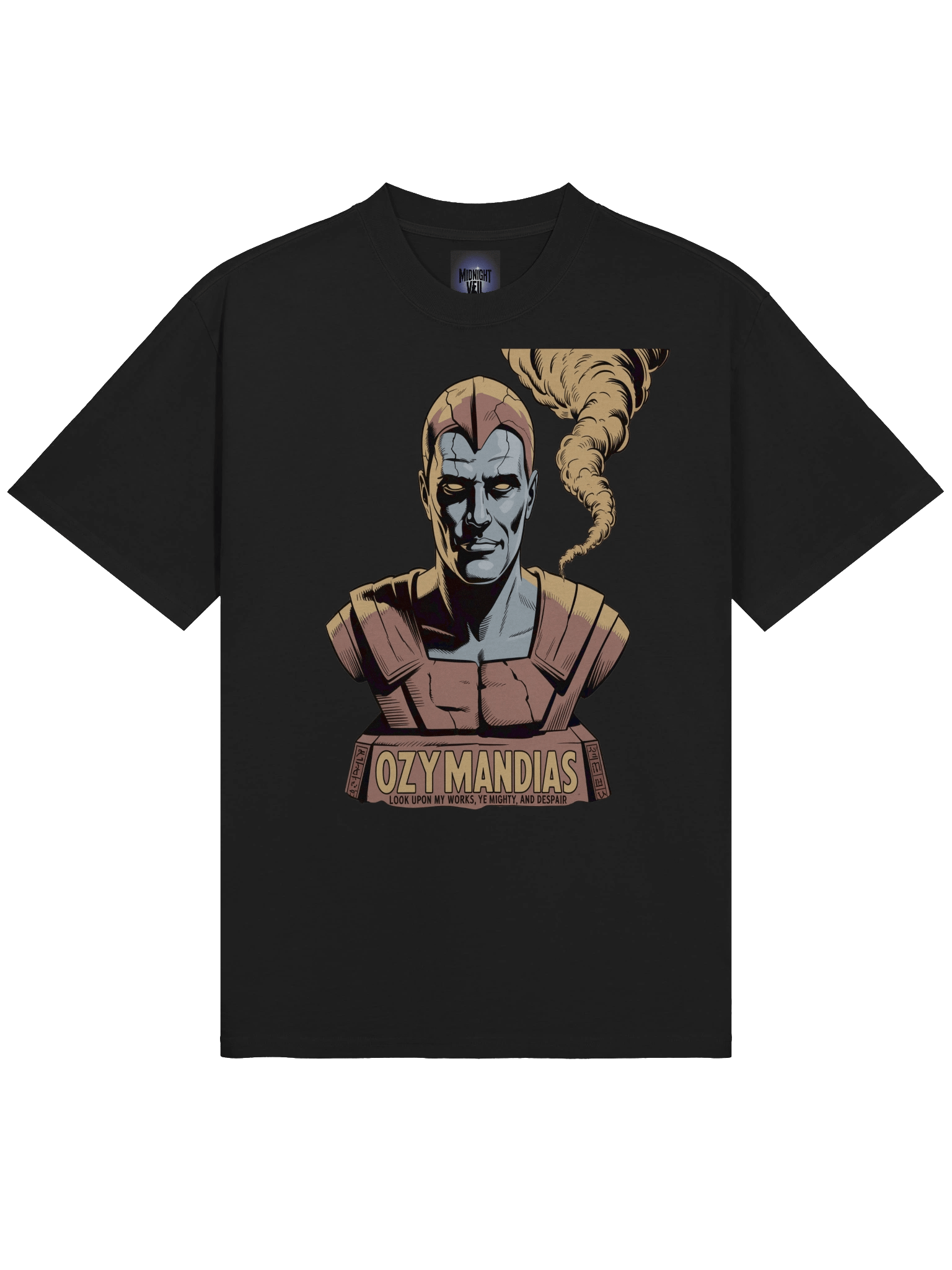 Ozymandias Eternal: Watchmen Inspired Oversized Faded T-Shirt product image (5)