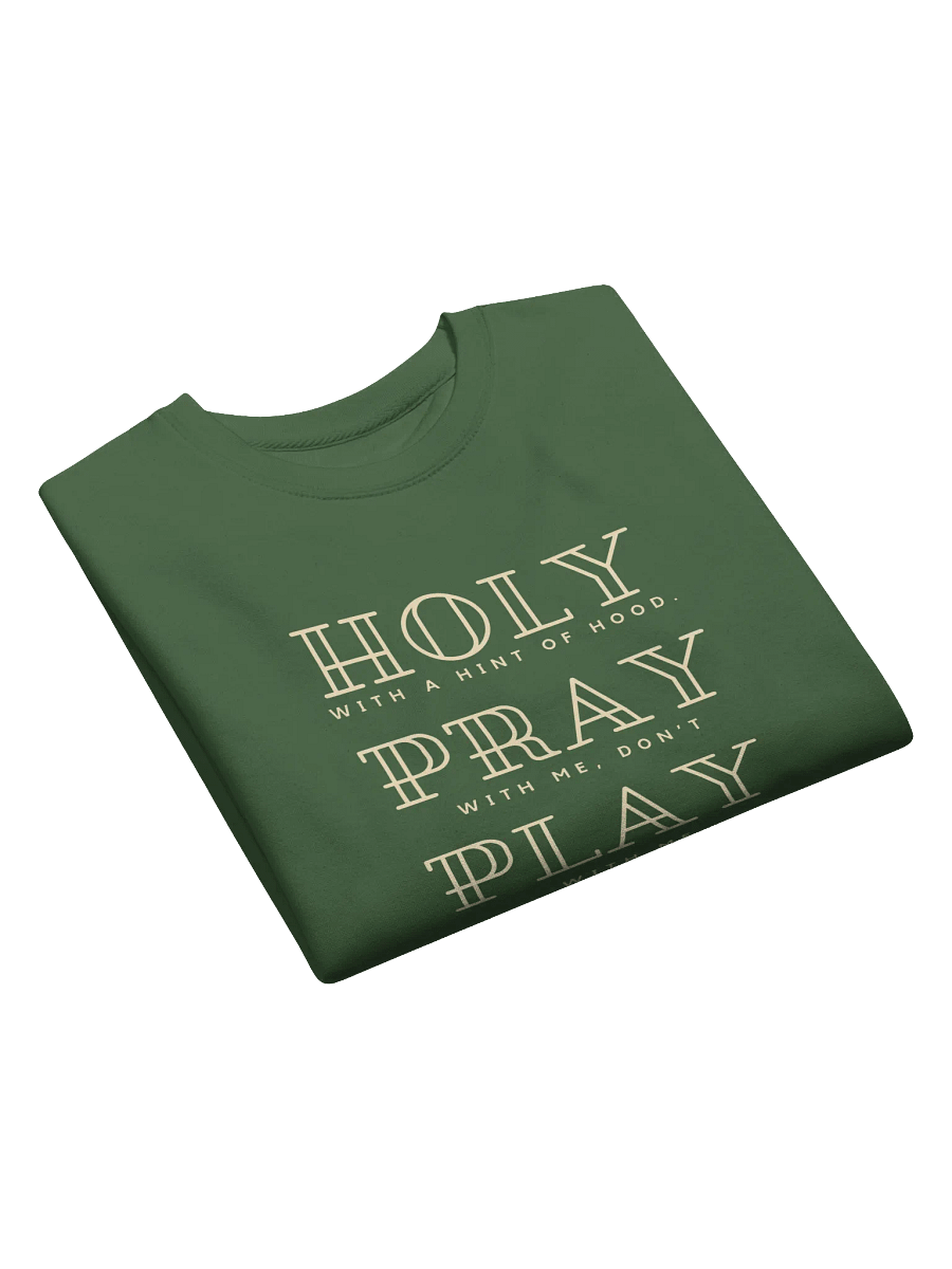 Holy With a Hint of Hood Sweatshirt (Dark Colors) product image (6)