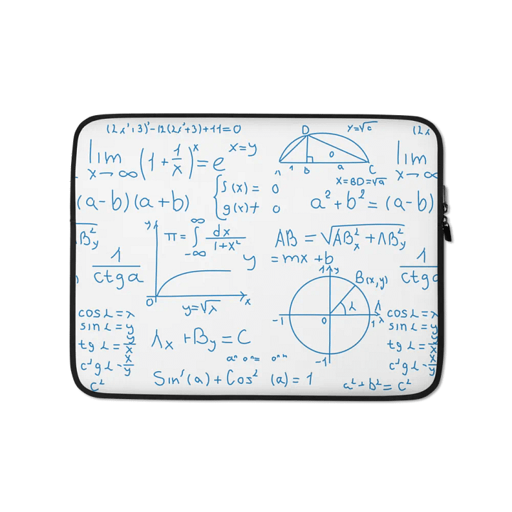 Mathematical Mind Laptop Sleeve product image (1)