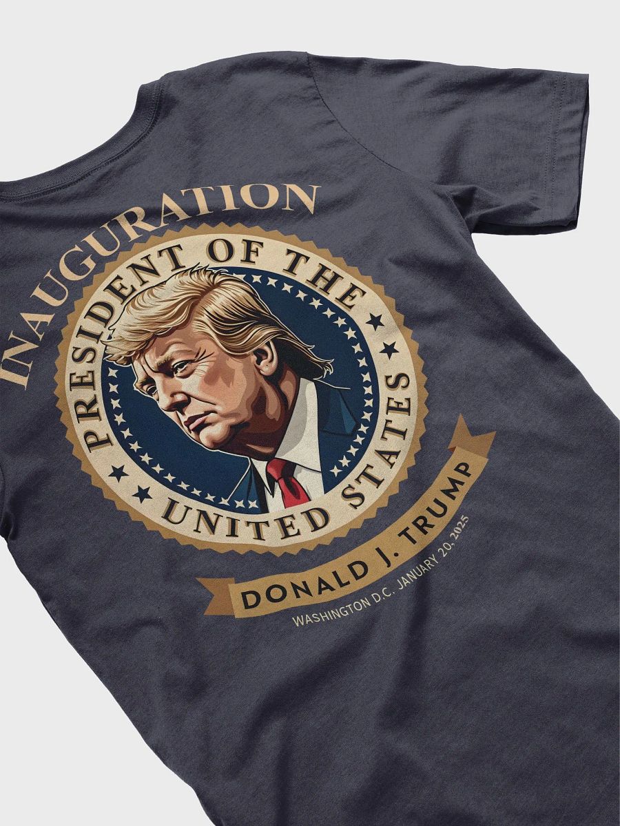Donald J. Trump Presidential Inauguration Soft T-Shirt product image (4)