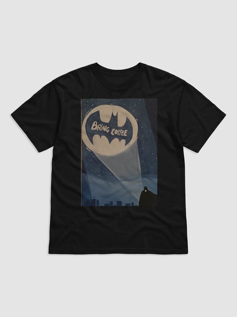 Bring Coffee Bat-Signal Tee product image (1)