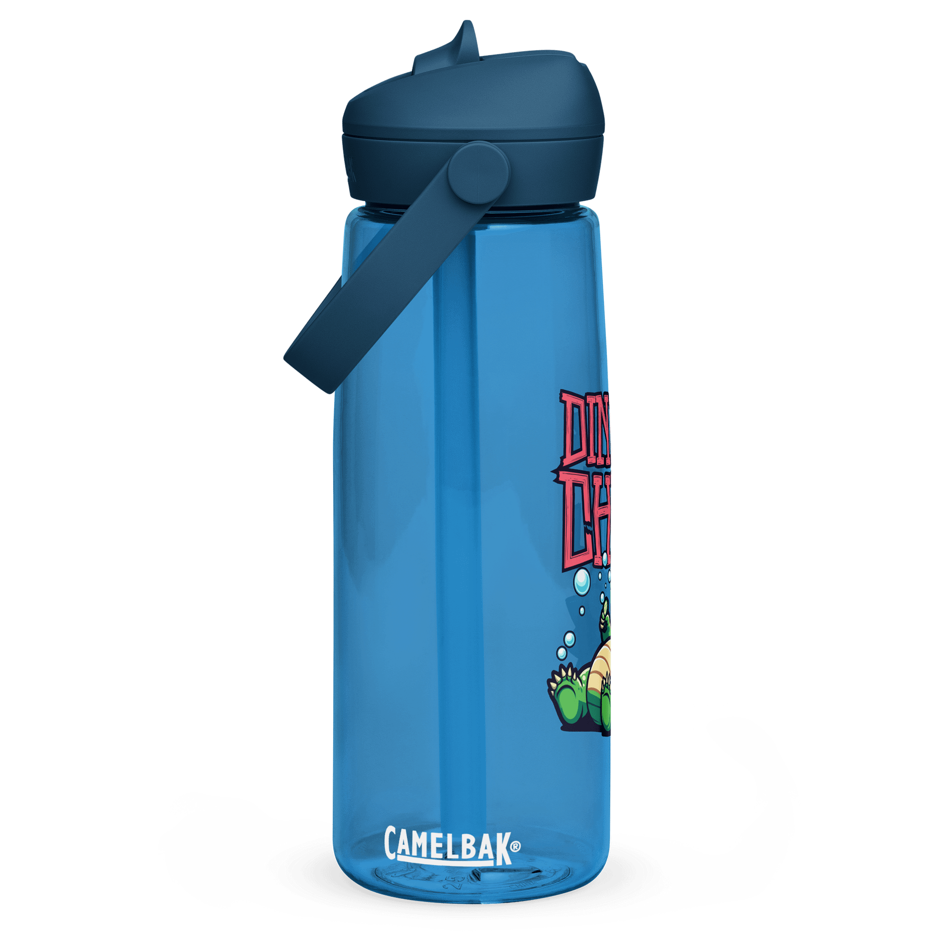 Dinos & Chill Flip Straw Water Bottle product image (1)