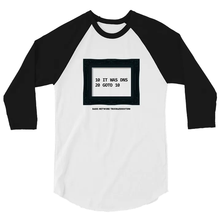 Basic Network Troubleshooting - Raglan Tee product image (2)
