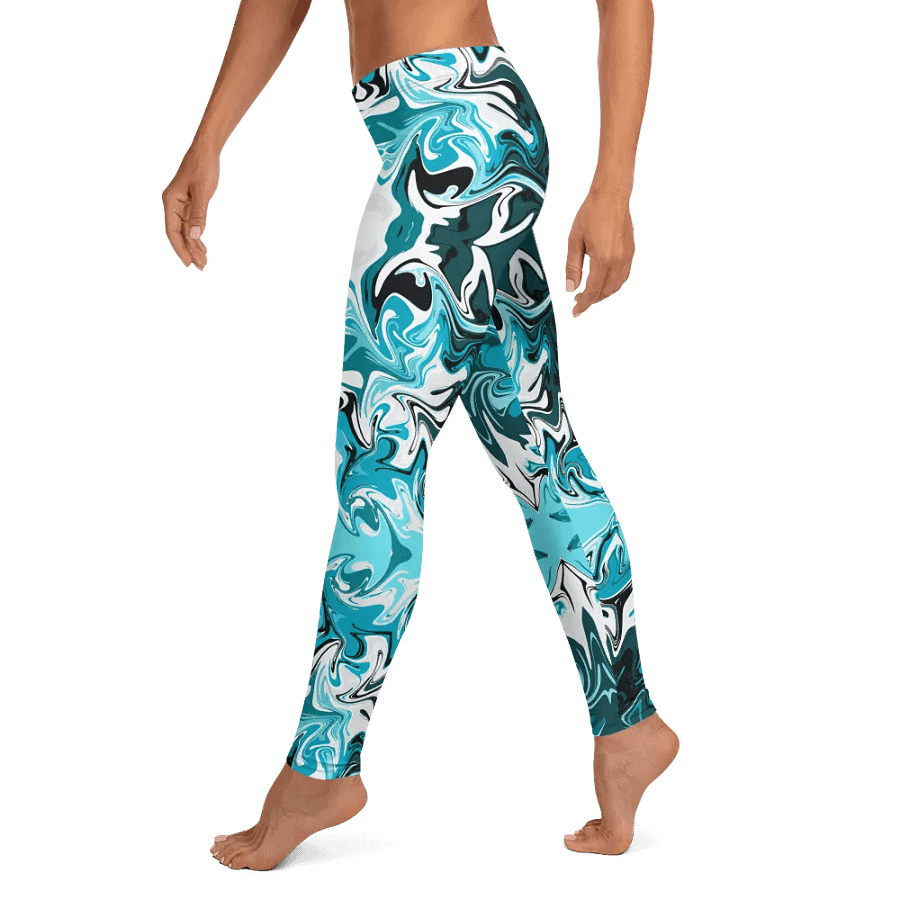 Blue Swirl Leggings product image (11)