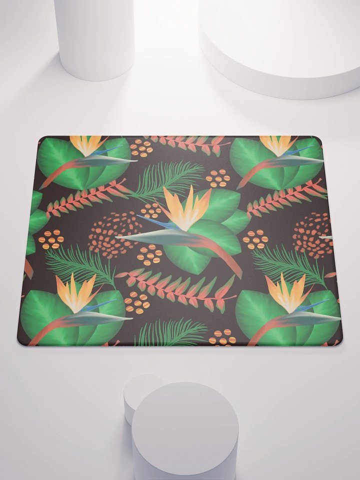 El Yunque Tropical Rainforest Black Gaming Mousepad product image (1)