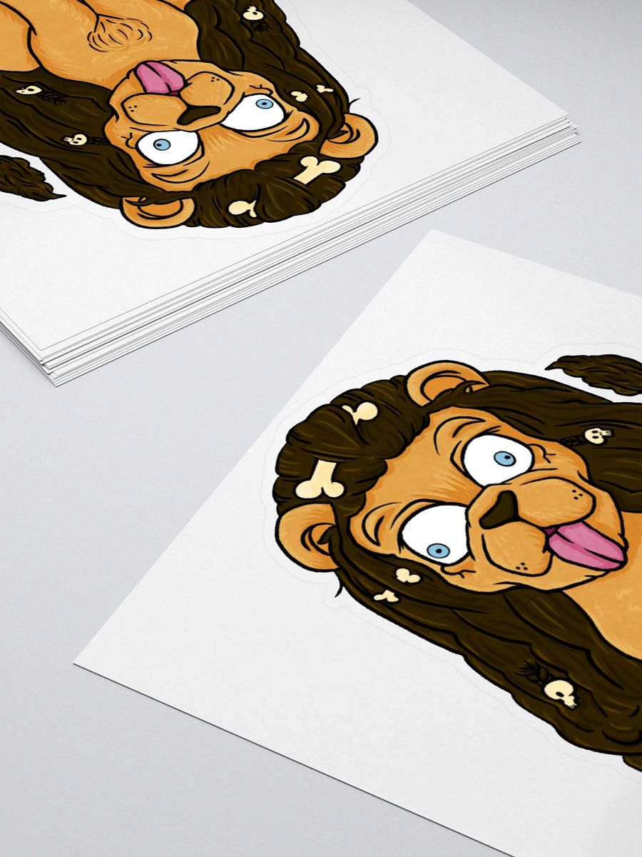 Doomed Lion Sticker product image (4)