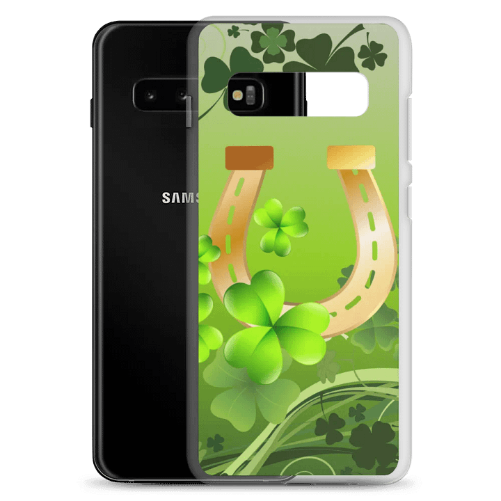 Lucky Clover Clear Samsung® Case product image (20)