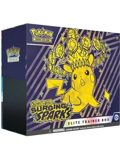 Pokémon TCG: Scarlet & Violet Surging Sparks Elite Trainer Box product image (1)