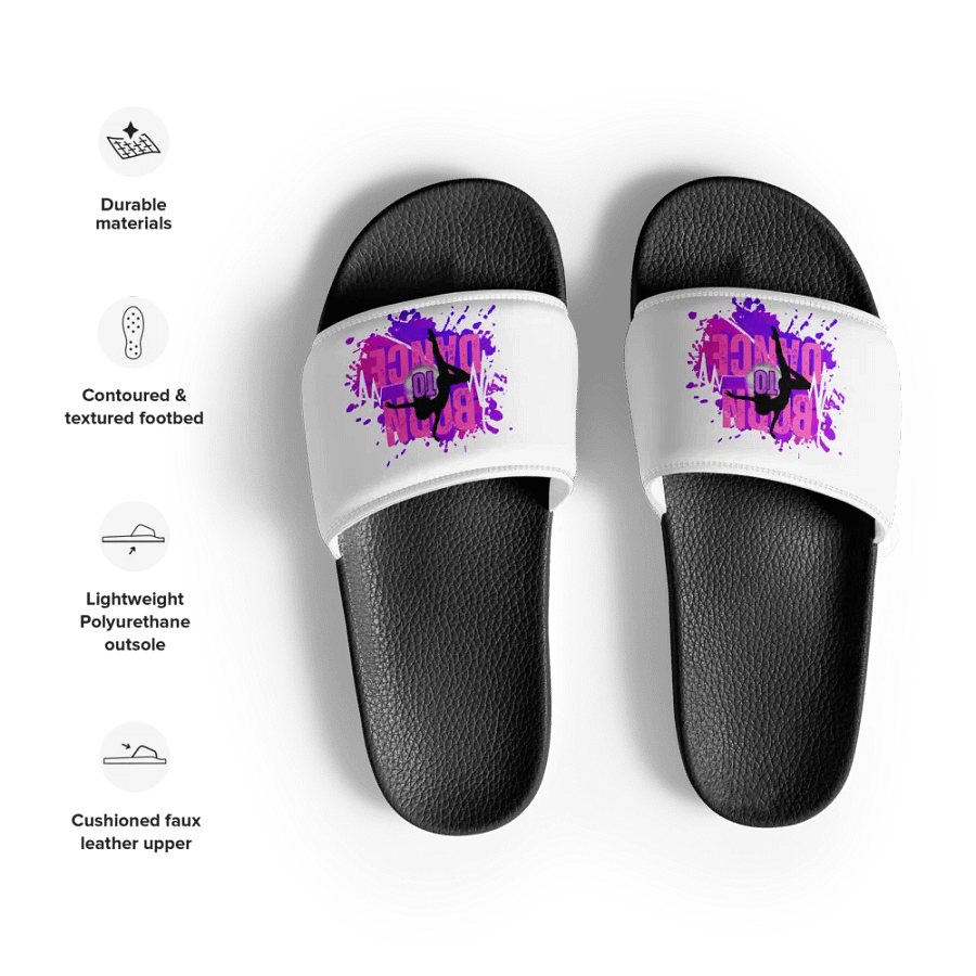 Born to Dance Her Silhouette Women's Slides product image (10)