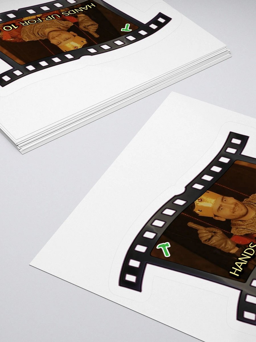 StreamReel | Hands up Sticker product image (4)