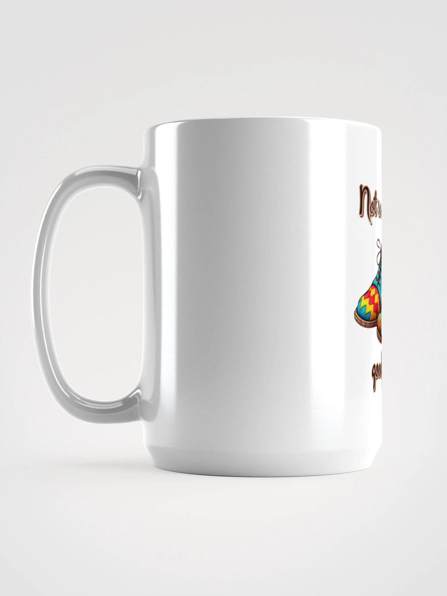 Not So Good, Goody Two Shoes Mug - Playful Mismatched Sneakers Design, Quirky and Fun Coffee Cup product image (6)