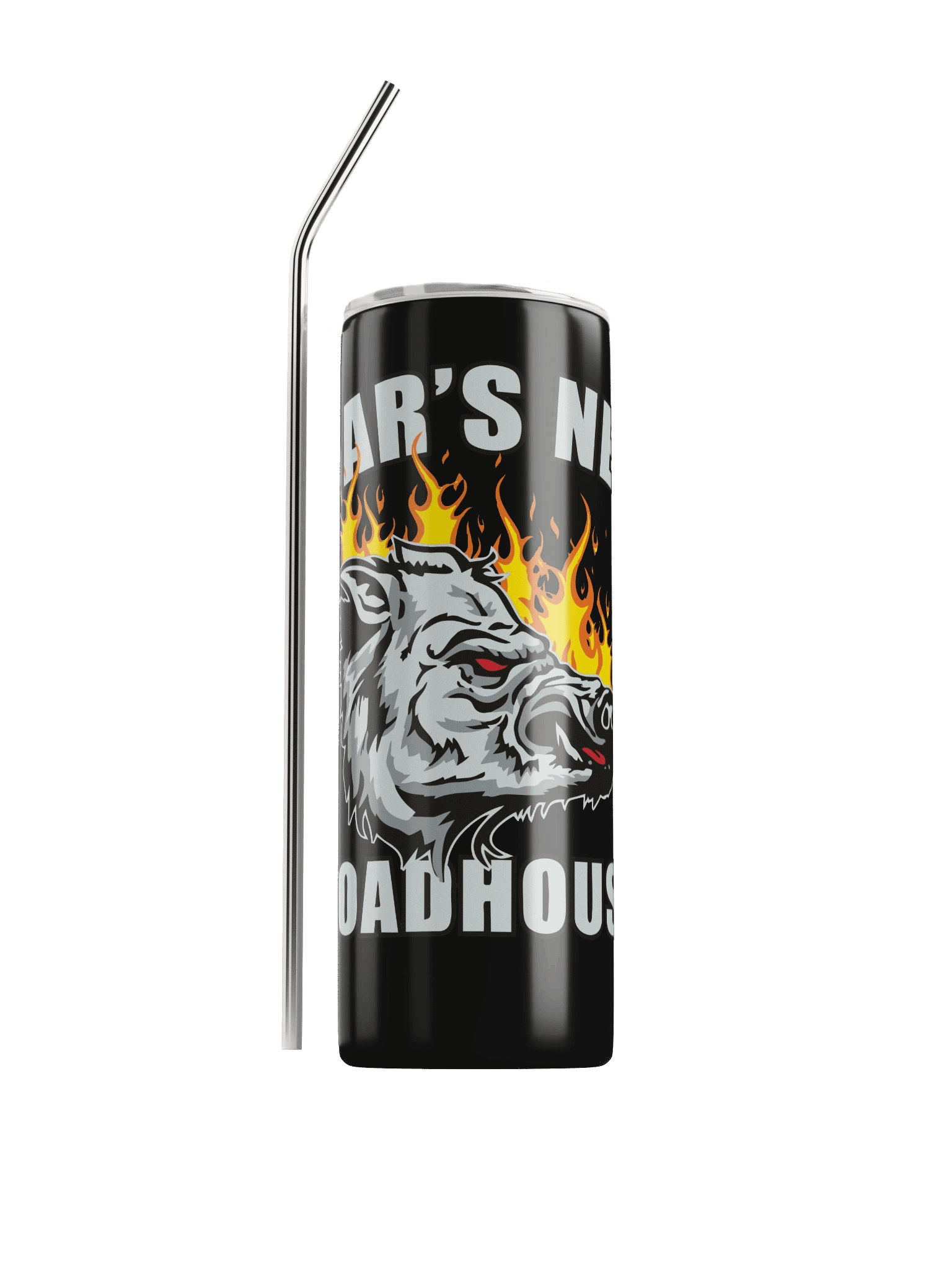 Flaming Boar Stainless Steel Tumbler product image (2)