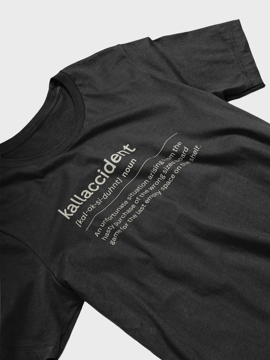 Funny Definition Board Gamer Shirt, Nerdy Board Game Collection Black T-shirt, Kallaccident product image (5)