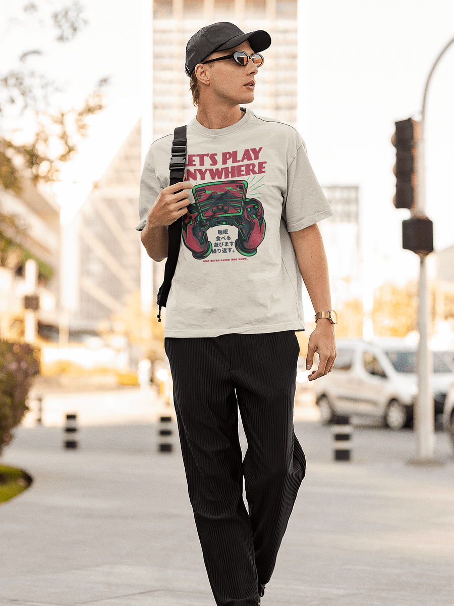 Retro Gamer Vibes Oversized Tee product image (21)