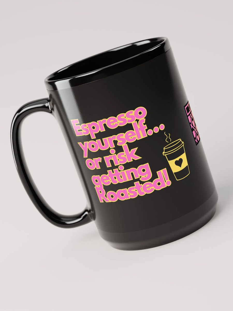 Cellar 8T Coffee - Roasted - Gloss Black Mug product image (3)