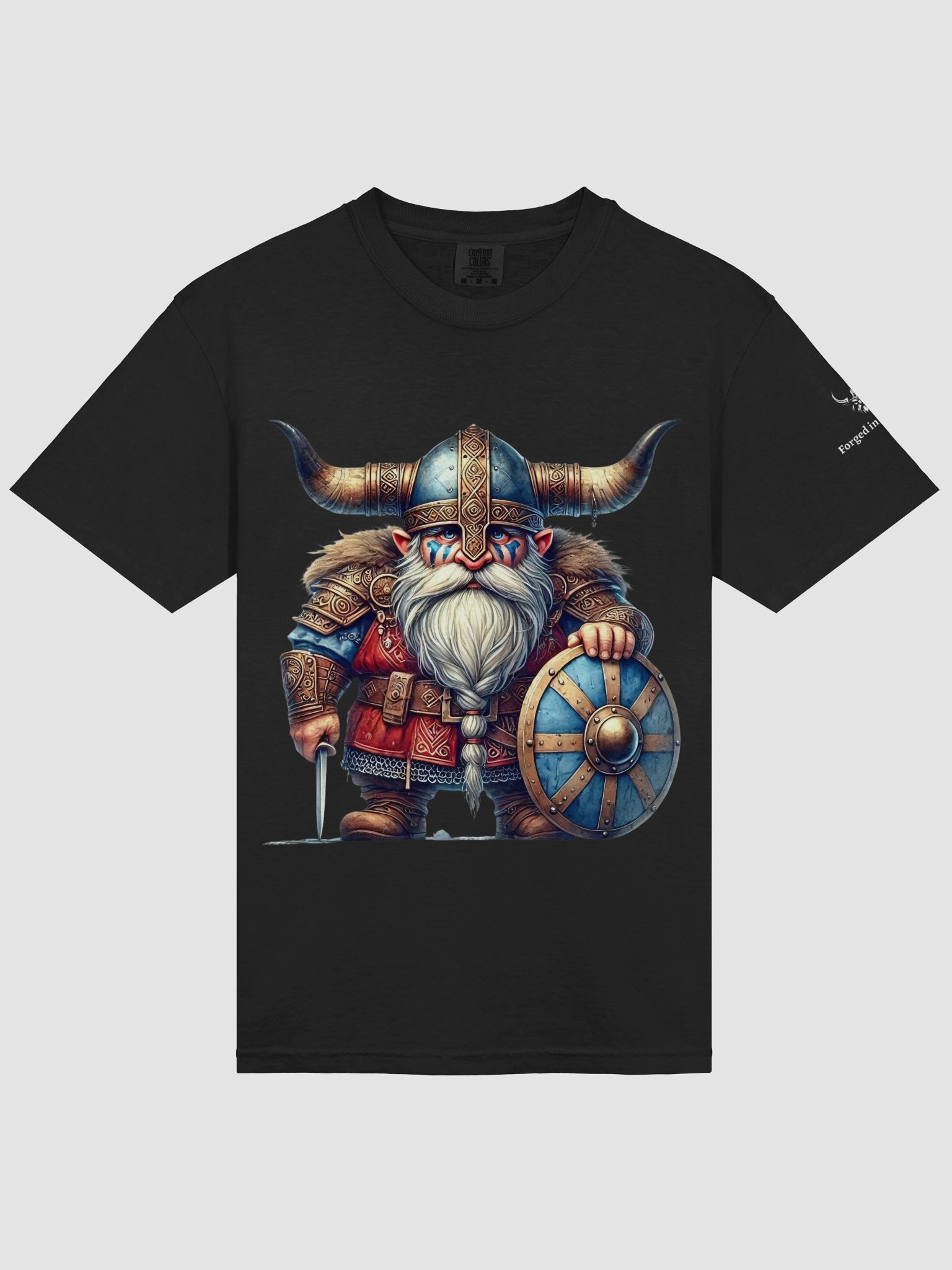 StoneBlood Viking Dwarf Warrior T-Shirt product image (41)