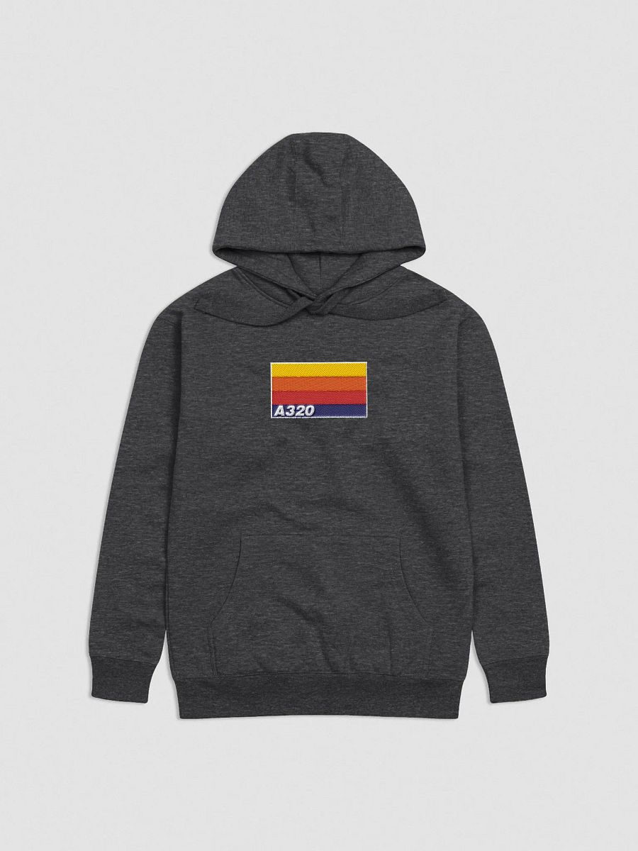Embroidered Airbus A320 Retro Hoodie product image (2)