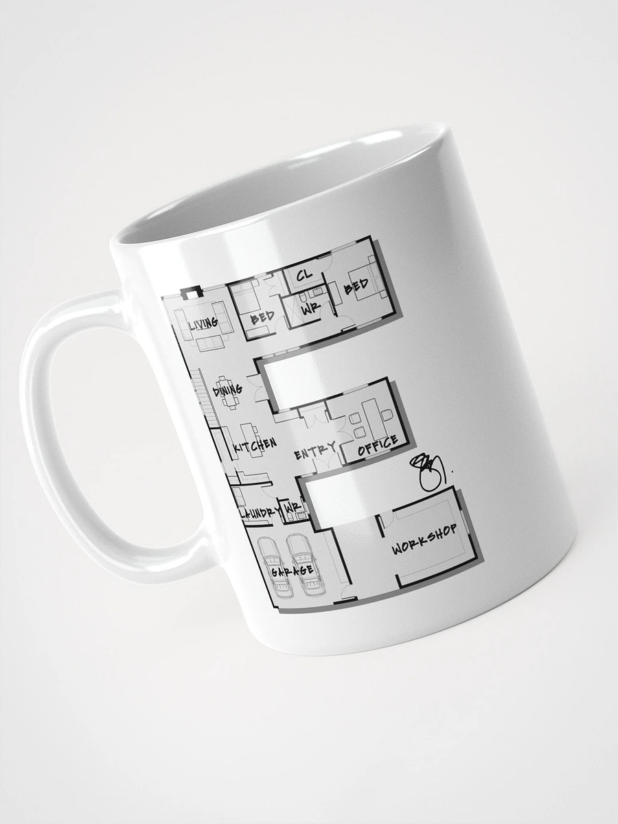 Alphabet Floor Plan Mug - E product image (2)