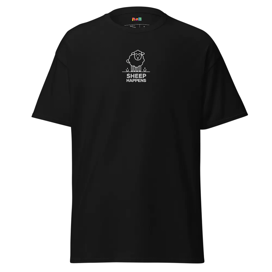 sheep happen heavyweight T-Shirt product image (7)