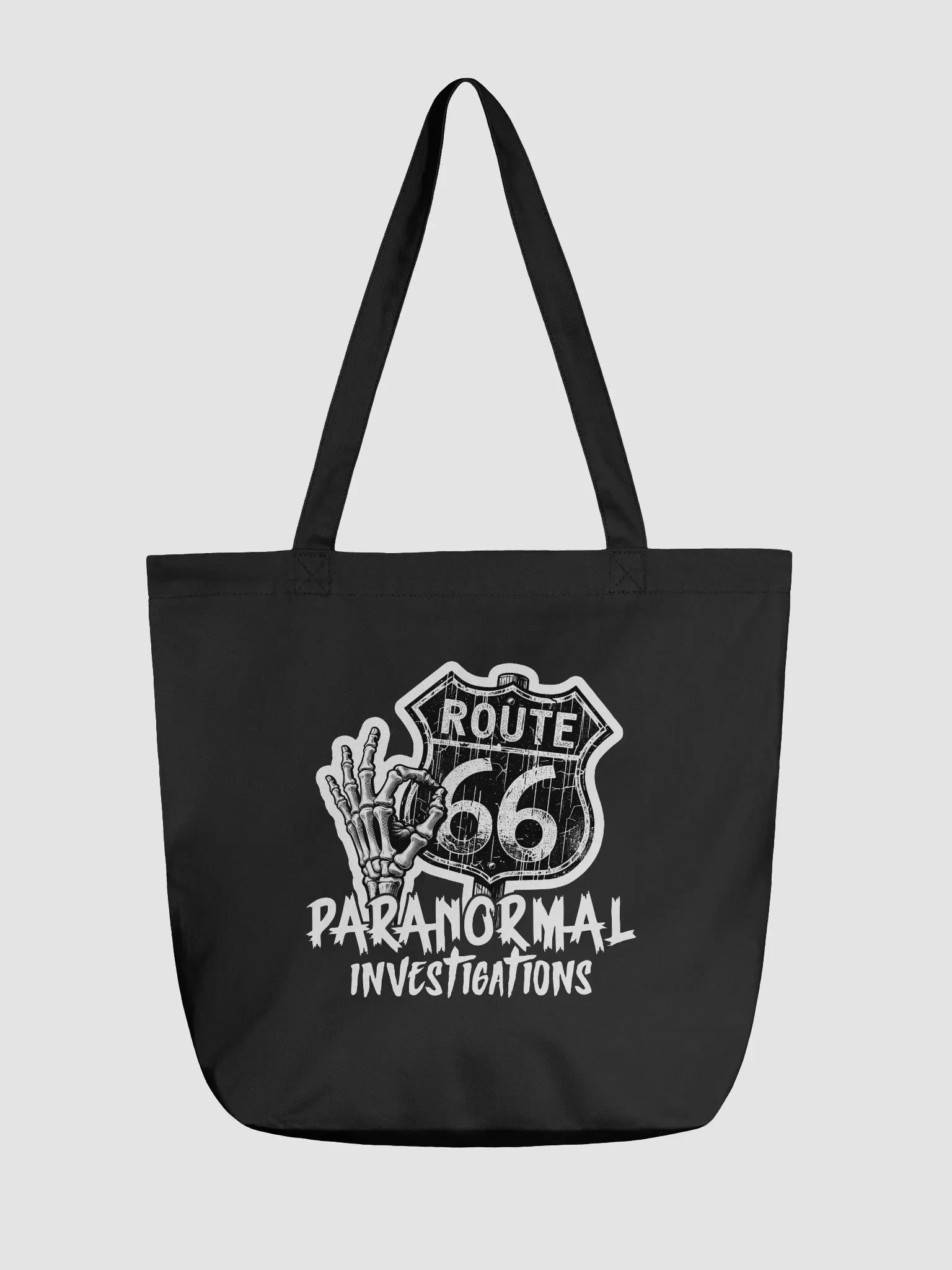 Vintage Route 666 Eco-Friendly Tote Bag product image (1)