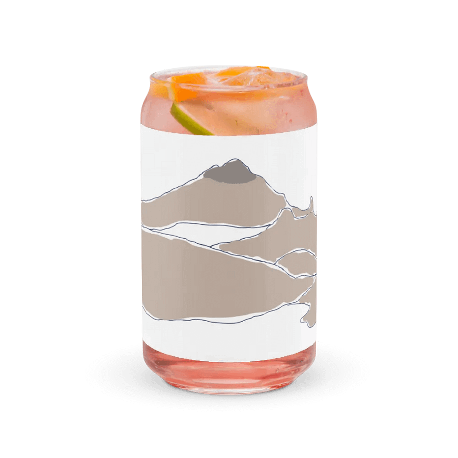 Gilbert Peak glass (tan sketch) product image (37)