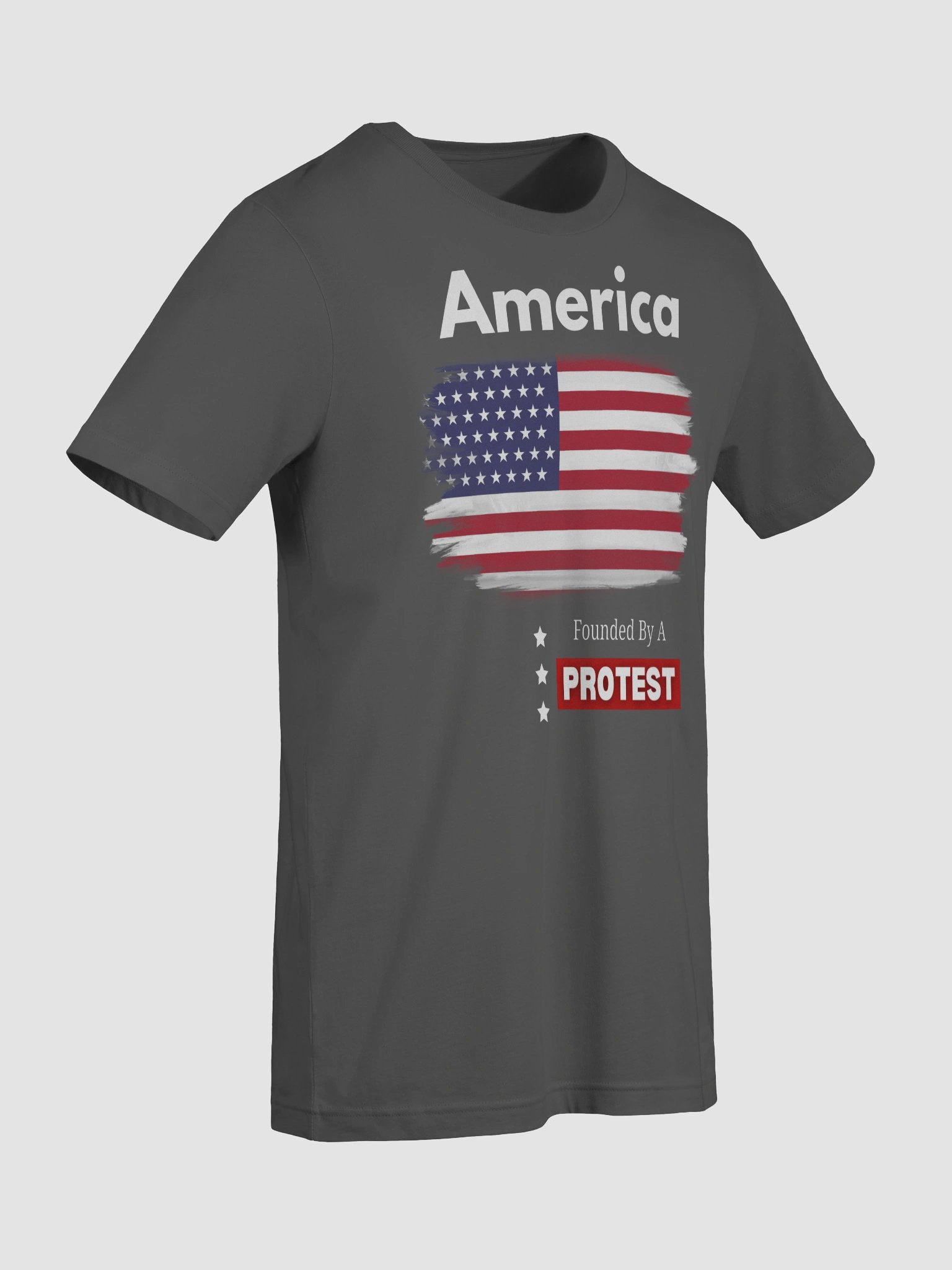 America Founded By A Protest T-Shirt product image (80)