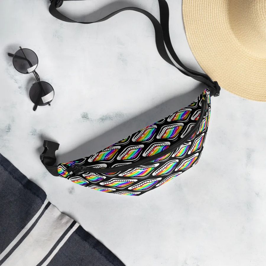 Rainbow Squares Fanny Pack product image (6)