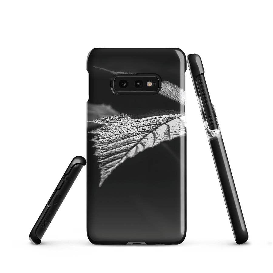 Sunlight on a Salmonberry Leaf Samsung® Snap Case product image (1)