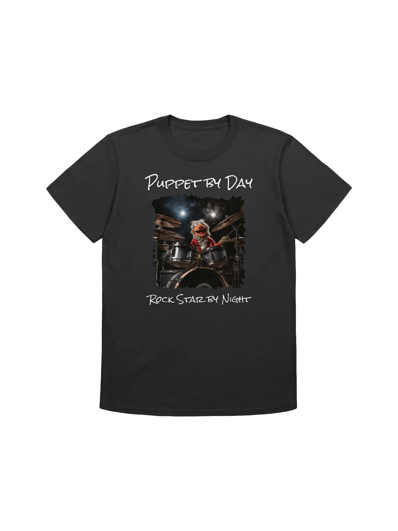 Puppet Drummer Unisex Tee product image (1)